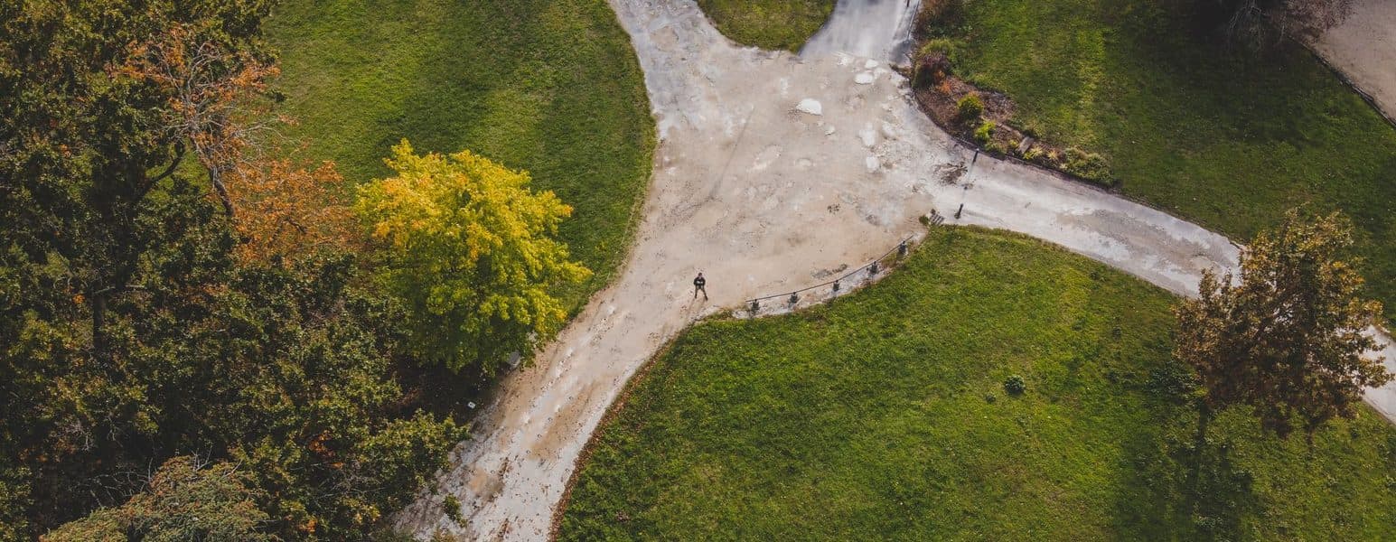 Les allées ombragées du parc Bordelais.